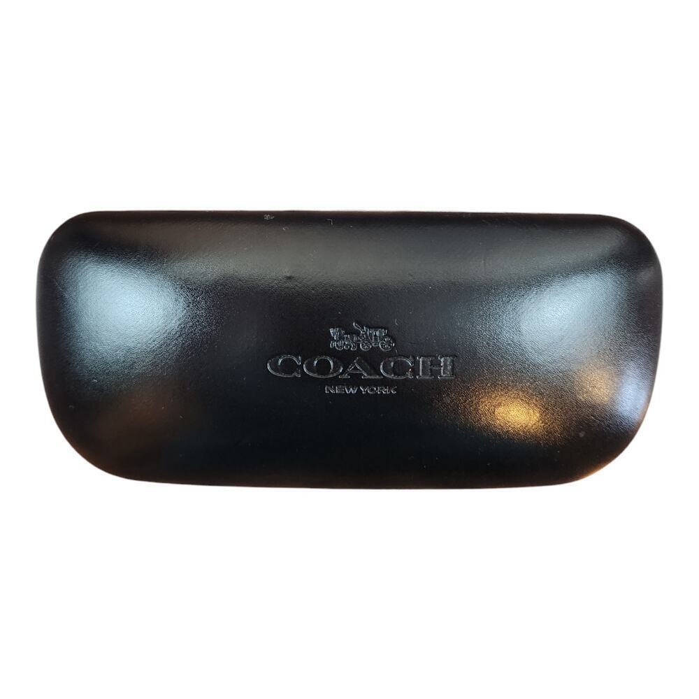 Coach‎ sunglasses glasses hard case black logo